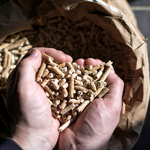 verwarmen met biobrandstof